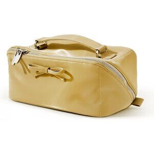 Women MA Yellow Large Capacity Cosmetic Travel Makeup Waterproof Portable Bag